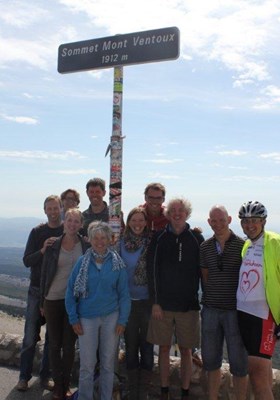 Deelnemers Mont Ventoux Challenge 2012